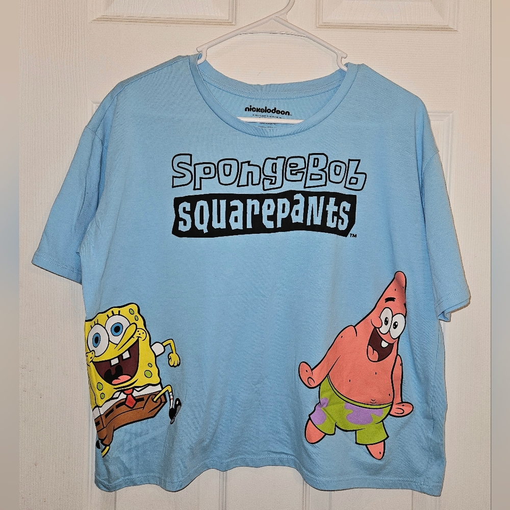 Nickelodeon Blue SpongeBob and Patrick.